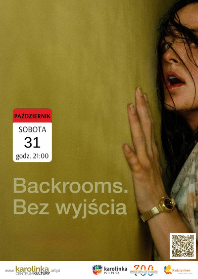 Plakat wydarzenia Kino Backrooms. Bez wyjścia