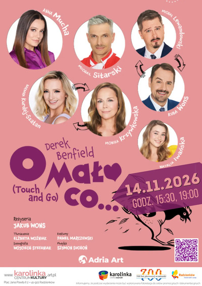 Plakat wydarzenia TEATR O mało co...