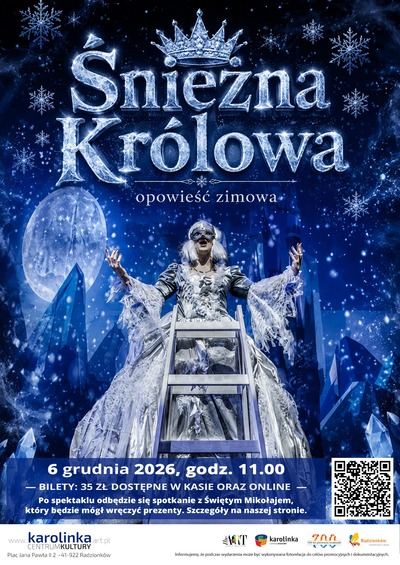 Plakat wydarzenia Teatr Śnieżna królowa