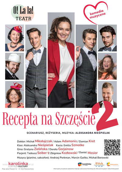 Plakat wydarzenia Teatr Recepta na szczęście 2