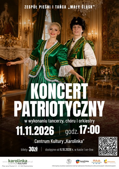 Plakat wydarzenia Koncert Patriotyczny ZPiT Mały Śląsk