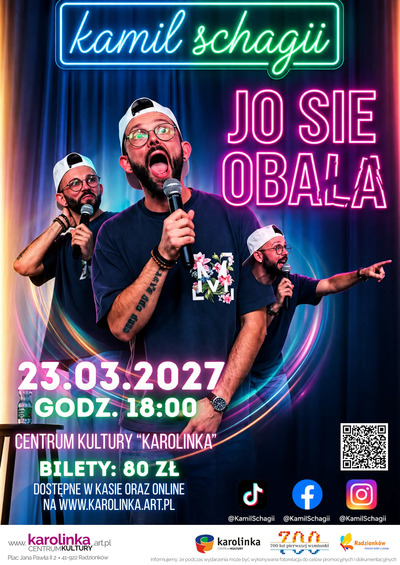 Plakat wydarzenia Stand Up Schagii